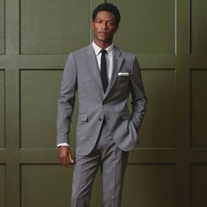 Todd Snyder Sutton Wool Suit in Charcoal 40S Jacket / 31x30 Pant